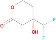 (s)-4-(Difluoromethyl)-4-hydroxytetrahydro-2h-pyran-2-one