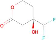 (r)-4-(Difluoromethyl)-4-hydroxytetrahydro-2h-pyran-2-one