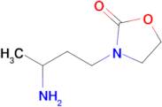 3-(3-Aminobutyl)oxazolidin-2-one