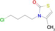 3-(4-Chlorobutyl)-4-methylthiazol-2(3h)-one