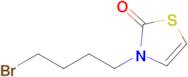 3-(4-Bromobutyl)thiazol-2(3h)-one