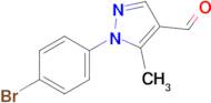 1-(4-Bromophenyl)-5-methyl-1h-pyrazole-4-carbaldehyde