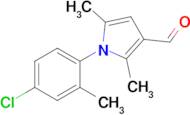 1-(4-Chloro-2-methylphenyl)-2,5-dimethyl-1h-pyrrole-3-carbaldehyde