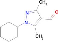 1-Cyclohexyl-3,5-dimethyl-1h-pyrazole-4-carbaldehyde