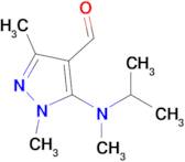 5-(Isopropyl(methyl)amino)-1,3-dimethyl-1h-pyrazole-4-carbaldehyde