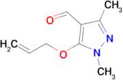 5-(Allyloxy)-1,3-dimethyl-1h-pyrazole-4-carbaldehyde