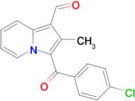 3-(4-Chlorobenzoyl)-2-methylindolizine-1-carbaldehyde