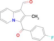 3-(4-Fluorobenzoyl)-2-methylindolizine-1-carbaldehyde