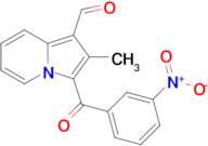 2-Methyl-3-(3-nitrobenzoyl)indolizine-1-carbaldehyde