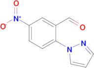 5-Nitro-2-(1h-pyrazol-1-yl)benzaldehyde