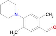 2,5-Dimethyl-4-(piperidin-1-yl)benzaldehyde