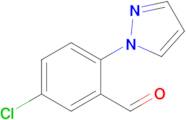 5-Chloro-2-(1h-pyrazol-1-yl)benzaldehyde