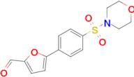 5-(4-(Morpholinosulfonyl)phenyl)furan-2-carbaldehyde