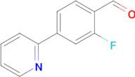 2-Fluoro-4-(pyridin-2-yl)benzaldehyde