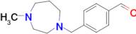4-((4-Methyl-1,4-diazepan-1-yl)methyl)benzaldehyde
