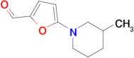 5-(3-Methylpiperidin-1-yl)furan-2-carbaldehyde