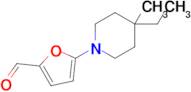 5-(4-Ethyl-4-methylpiperidin-1-yl)furan-2-carbaldehyde