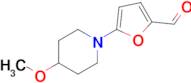 5-(4-Methoxypiperidin-1-yl)furan-2-carbaldehyde