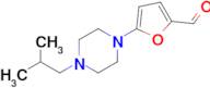 5-(4-Isobutylpiperazin-1-yl)furan-2-carbaldehyde