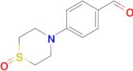 4-(1-Oxidothiomorpholino)benzaldehyde