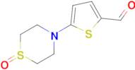 5-(1-Oxidothiomorpholino)thiophene-2-carbaldehyde