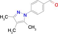 4-(3,4,5-Trimethyl-1h-pyrazol-1-yl)benzaldehyde