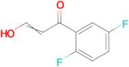 1-(2,5-difluorophenyl)-3-hydroxyprop-2-en-1-one