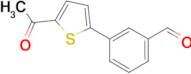 3-(5-Acetylthiophen-2-yl)benzaldehyde