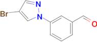 3-(4-Bromo-1h-pyrazol-1-yl)benzaldehyde