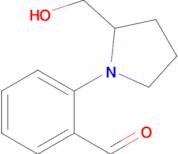 2-(2-(Hydroxymethyl)pyrrolidin-1-yl)benzaldehyde