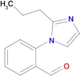 2-(2-Propyl-1h-imidazol-1-yl)benzaldehyde