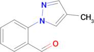 2-(4-Methyl-1h-pyrazol-1-yl)benzaldehyde