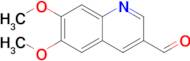 6,7-Dimethoxyquinoline-3-carbaldehyde