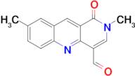 2,8-Dimethyl-1-oxo-1,2-dihydrobenzo[b][1,6]naphthyridine-4-carbaldehyde