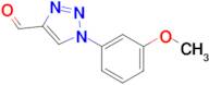 1-(3-Methoxyphenyl)-1h-1,2,3-triazole-4-carbaldehyde