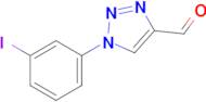 1-(3-Iodophenyl)-1h-1,2,3-triazole-4-carbaldehyde