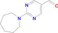 2-(Azepan-1-yl)pyrimidine-5-carbaldehyde