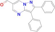 2,3-Diphenylpyrazolo[1,5-a]pyrimidine-6-carbaldehyde