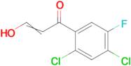 1-(2,4-dichloro-5-fluorophenyl)-3-hydroxyprop-2-en-1-one