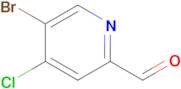 5-Bromo-4-chloropicolinaldehyde