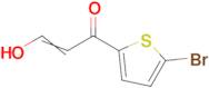 1-(5-bromothiophen-2-yl)-3-hydroxyprop-2-en-1-one