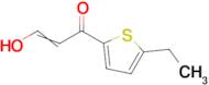 1-(5-ethylthiophen-2-yl)-3-hydroxyprop-2-en-1-one