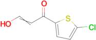 1-(5-chlorothiophen-2-yl)-3-hydroxyprop-2-en-1-one