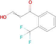 3-hydroxy-1-[2-(trifluoromethyl)phenyl]prop-2-en-1-one