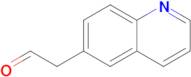 2-(Quinolin-6-yl)acetaldehyde