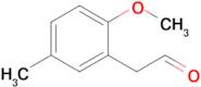 2-(2-Methoxy-5-methylphenyl)acetaldehyde