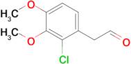 2-(2-Chloro-3,4-dimethoxyphenyl)acetaldehyde