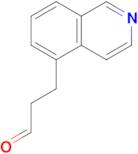 3-(Isoquinolin-5-yl)propanal