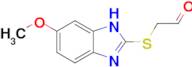 2-((6-Methoxy-1h-benzo[d]imidazol-2-yl)thio)acetaldehyde