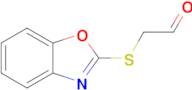 2-(Benzo[d]oxazol-2-ylthio)acetaldehyde